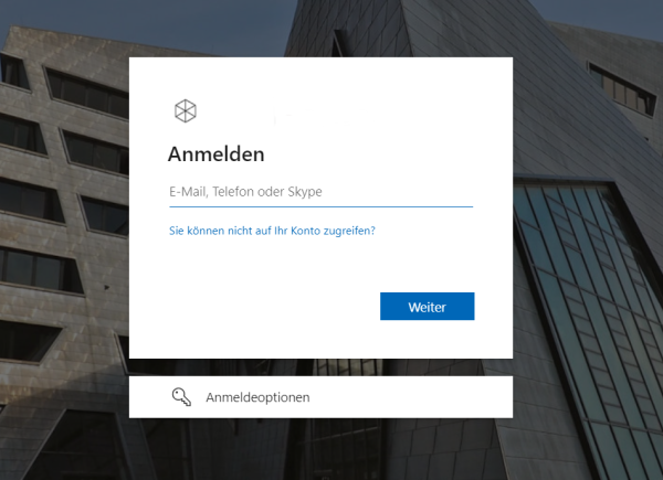 Anmeldung mit Microsoft Entra ID