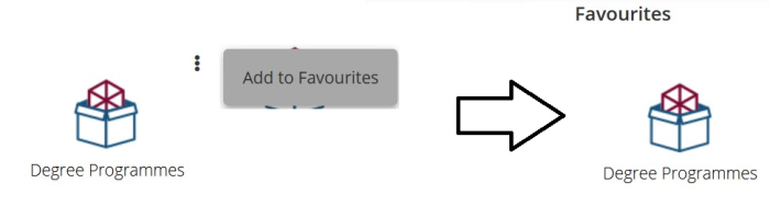 setting a favourite