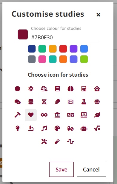  customise studies