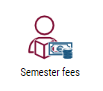 Application Semester fees