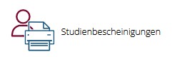 Applikation Studienbescheinigungen