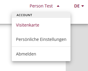 Visitenkarte